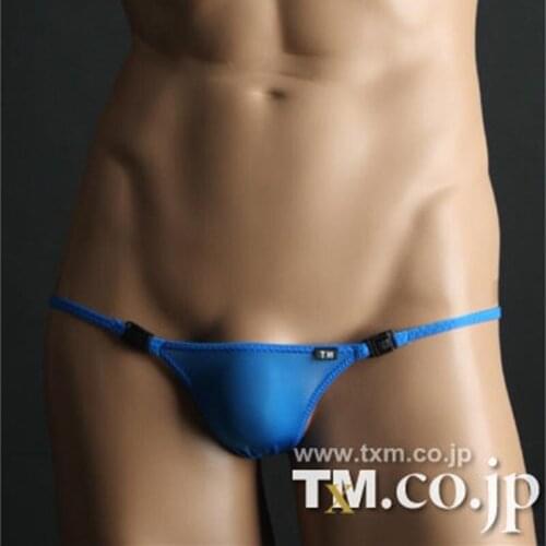 Hot Men Sexy Thongs Mens Silky Thong Underwears Mens Sexy Bikini Underpants Gay Man Thongs