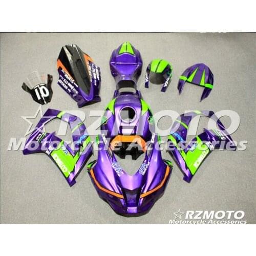 Fiberglass racetrack version For Kawasaki Ninja ZX10R 2016 2017 2018 Any color No.FF2247