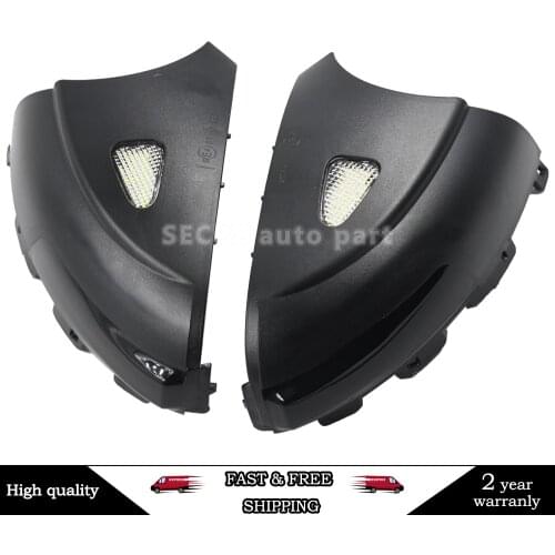 For VW For Volkswagen Tiguan MK1 2008-2016 LED Dynamic Turn Signal Blinker Sequential Side Mirror Indicator Light Puddle Light