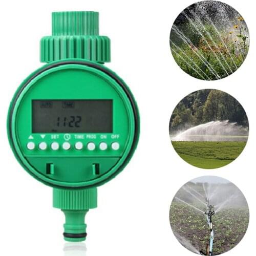 Water Timer Outlet Programmable Hose Faucet Timer Analogue Electronic Digital Waterproof 3/4" 1/2" Tap Automatic Irrigation Kit