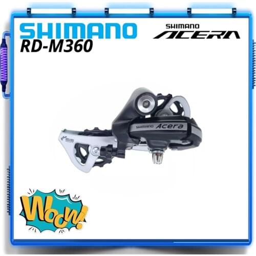 Shimano Acera RD-M360 M360 Rear Derailleur 7 8S 21 24 S MTB for 3x7S 3x8S 21S 24S Speed Transmission Mountain Bike Cycling Parts
