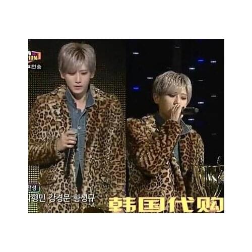 Winter thicken warm leopard faux fur coats mens casual medium-long overcoat men fur trench coat jaqueta de couro plus size 6XL