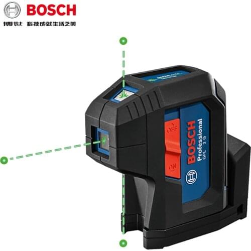 Bosch GPL3 G 3-Point Laser Alignment with Self-Leveling Laser Level