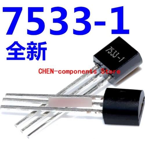 50pcs HT7533 HT7533-1 TO-92 Three-terminal regulator tube