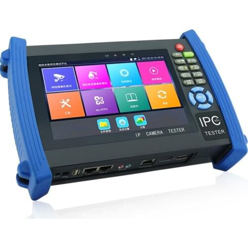 7 inch retina touch screen, 1920*1200 resolution + new systems.4K H.265 video display via mainstream IPC-8600 Plus basic model
