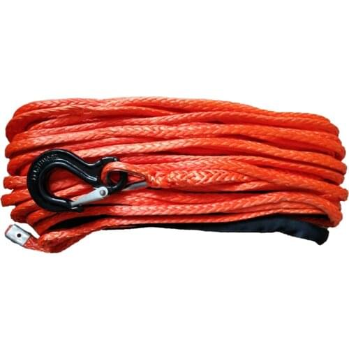 9/16" x 132' 14mm x 40m UHMWPE rope synthetic winch line for 4x4/ATV/UTV/SUV/offroad recovery