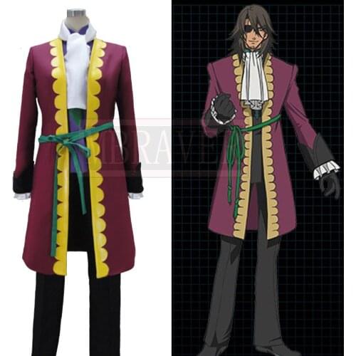 Aquarion Evol Fudo Zen Cosplay Costume