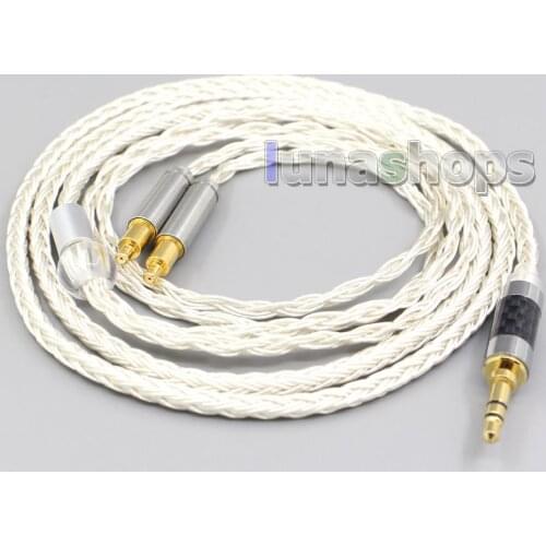 LN007241 16 Core OCC Silver Plated Headphone Cable For Audio Technica ATH-ADX5000 MSR7b 770H 990H ESW950 SR9 ES750 ESW990