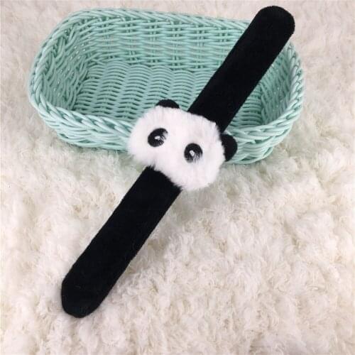 Small 3-8CM Little Fluffy Panda Plush Doll , Cotton Animal Accessories Gift Toys