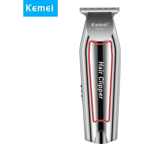 Kemei-032 Barber Hair Clipper Trimmer Rechargeable Electric Nose Hair Clipper Professional Electric Razor Beard Shaver hair cut