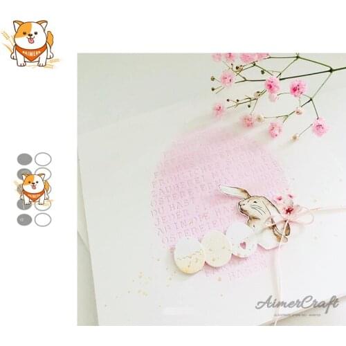 Broken Egg Series Metal Cutting Dies Scrapbooking Stencil DIY Decorative Embossing Craft Die Cuts Card Making New Dies For 2020