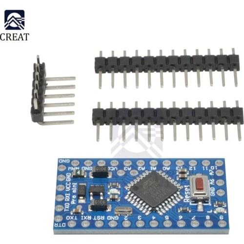 AtMega328 Pro Mini Module 5V 16MHz for Nano Auto-Reset Atmega128P Microcontroller with Pins