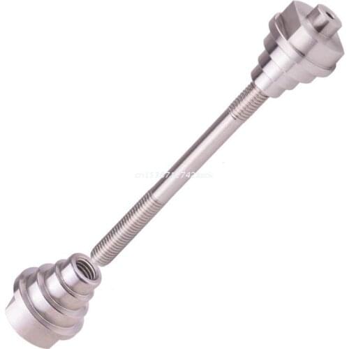 MTB Bike Front Wheel Drum Axle Hub Adapter Bearing Splitter Bicycle Shaft Adjustment Tool for 12/15/20mm Tube Tool Bar Dropship