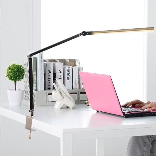 Artpad 8W Manicure Desk Lamp White Black Silver body Three Color Temperature Remote Control Adjustable Lamp for Table Luminaire