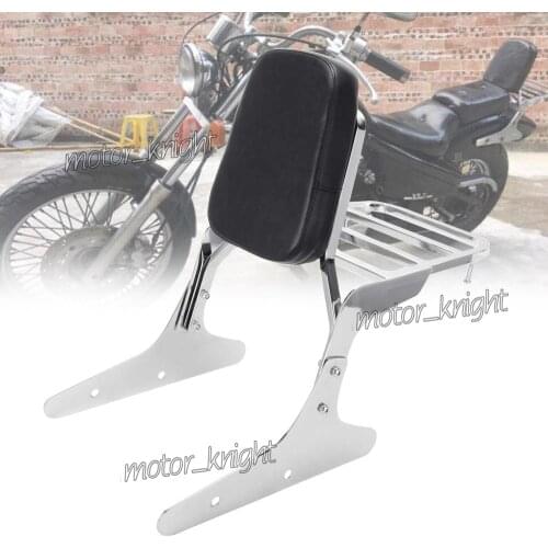 Reaer Backrest Sissy Bar + Luggage Rack For Honda Steed 400 STEED400 VLX400 VT400 1991-1997