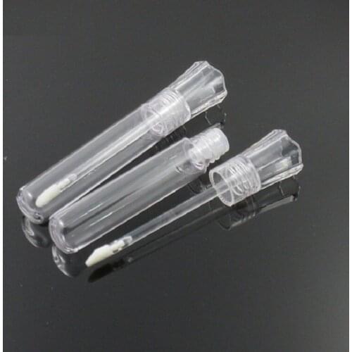 Empty Lipgloss Tubes Clear Crown Shaped Empty Cosmetic Containers Transparent 11.5 ml Lip Gloss Wand Tubes 50pcs/lot