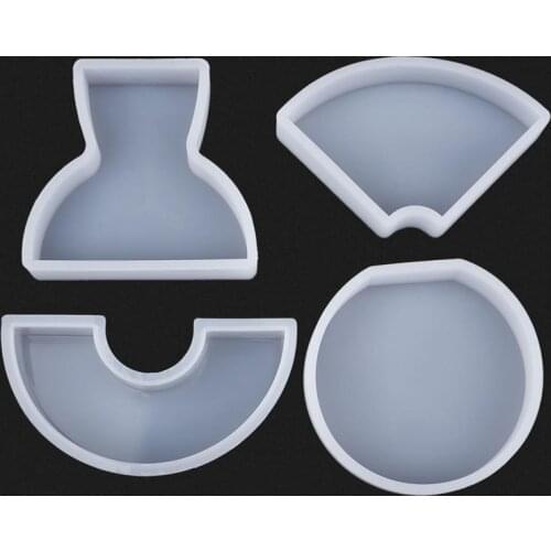 DIY Aromatherapy Candle Epoxy Resin Mold Crystal Silicone Mold Handmade Candle Resin Casting Mold Home Decoration Resin Crafts