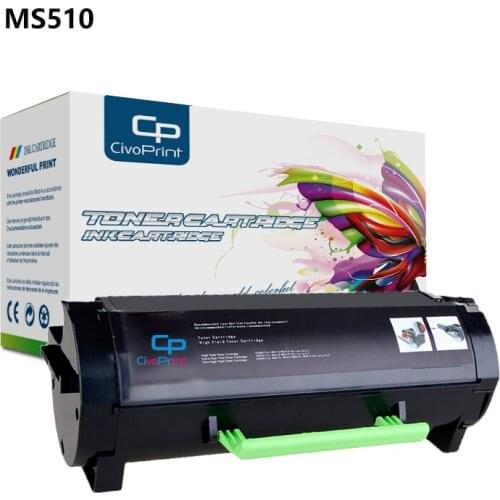 Civoprint Compatible toner cartridge MS510 50F2U00 for Lexmark MS510dn MS610DN MS610DTN MS610DE MS610DTE printer