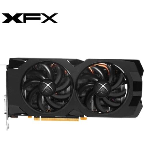 XFX RX 480 4GB Video Screen Cards AMD Radeon RX480 4GB GPU Graphics Cards PUBG Desktop Computer Game Map Videocard Not Mining