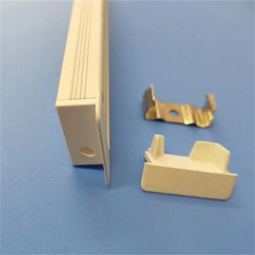 YANGMIN Free Shipping 30-60M/LOT 2M/PCS Aluminium profile Bar Light Metal Wall Hard Strip Lamp Channel 5 Years Warrnty