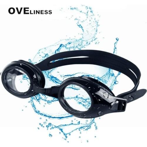 Patent design myopia swimming goggles, anti-fog and waterproof high-definition large-frame swimming goggles, custom-made degree