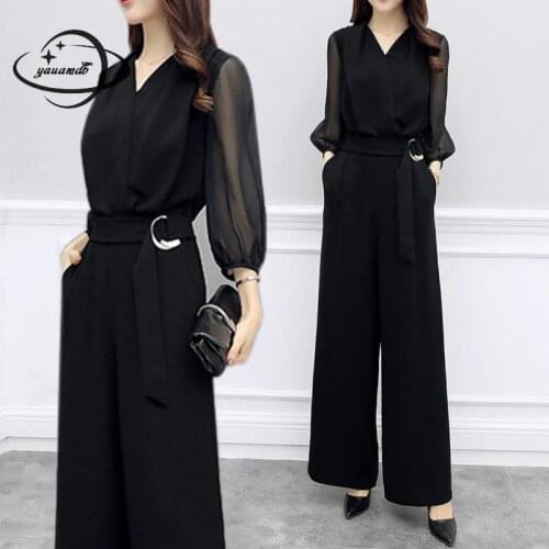Womens Jumpsuits Summer Female Bodysuts Size S-3xl Slim Seven-quarter Sleeve Belt Fashion Palysuits Ladies Clothe Y54