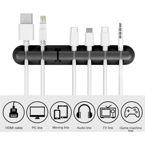 2@#Holder Cable Organizer Storage Pipe Cord Protector Management Cable Winder Car Tidy Storage CLIPS Car Accessories