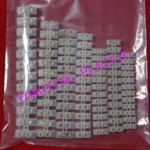 7pcs/lot 7 size 3A;5A;6A;10A;15A;20A;30A mxied one bag 12 Position PE material terminal block wire connector