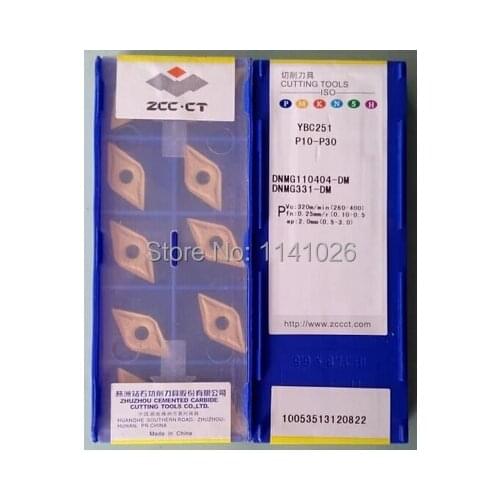 Free shopping 10PCS DNMG110404 YBC251 Cemented Carbide Cutter Turning tools Carbide insert