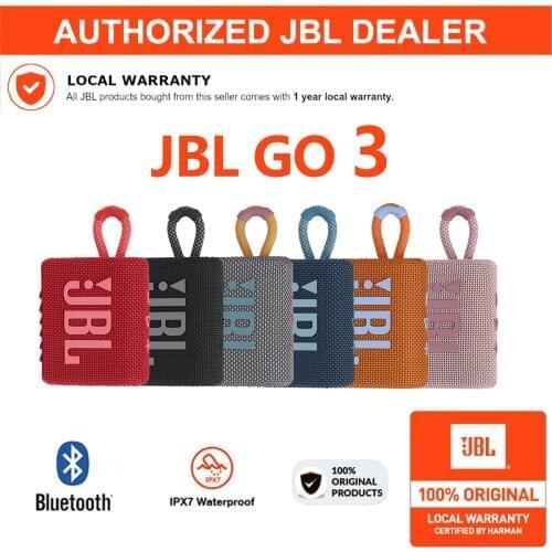 JBL GO3 Wireless Waterproof Bluetooth Speaker HARMAN