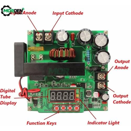 BST900W 8-60V to 10-120V DC Boost Converter Power Supply High Precise LED Control DIY Voltage Transformer Module Regulator