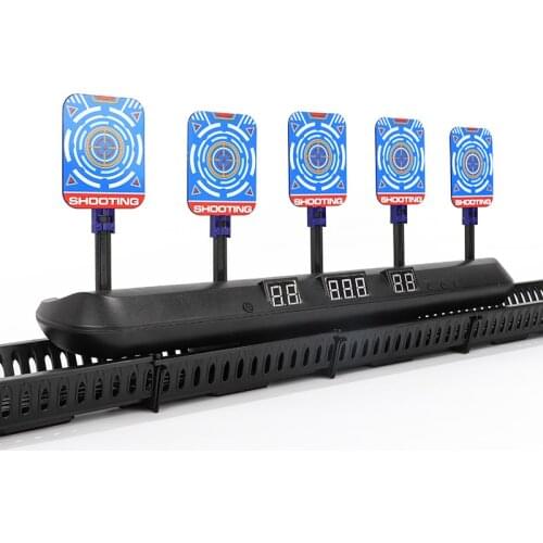 High Precision Scoring Auto Reset Electric Target For Nerf Toys Outdoor Sports Fun Toys EVA Bullet Gun Toy Accessories Kids Gift