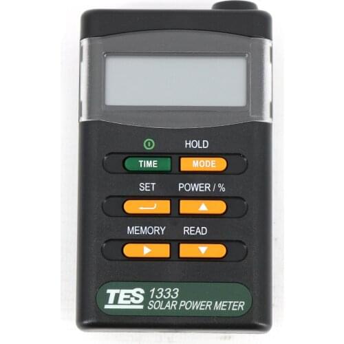 TES-1333 Solar Power Meter Solar Power Meters Datalogging Solar Power Meter RS-232 Interface