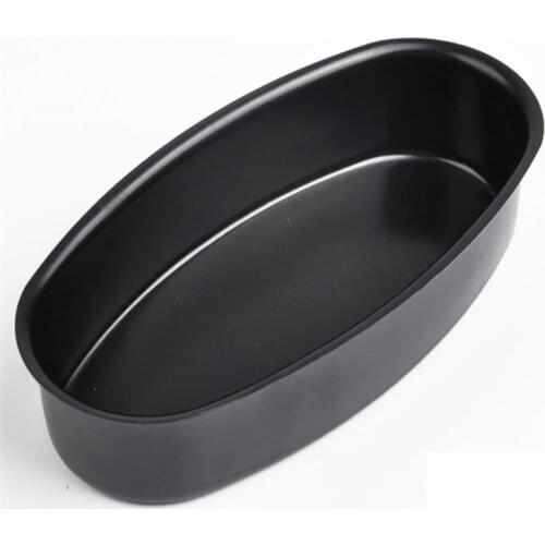 Kapmore 1pc Oval Shape Cake Pan DIY Heat Resistant Oval Cheesecake Mold Baking Cake Pan DIY Baking Tools Accessories