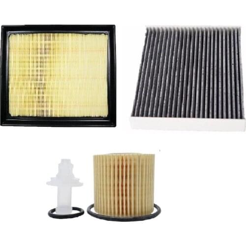 04152-YZZA6 87139-YZZ08 Combo Set Oil Engine Cabin Activated Carbon Air Filter For Toyota Prius V Alpha Plus For Lexus CT200H