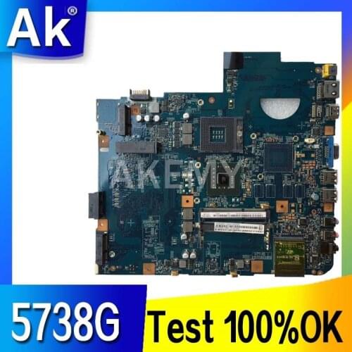 Akemy for Acer Aspire 5738 5738G laptop motherboard MBP5601005 MB.P5601.005 48.4CG10.011 Mainboard