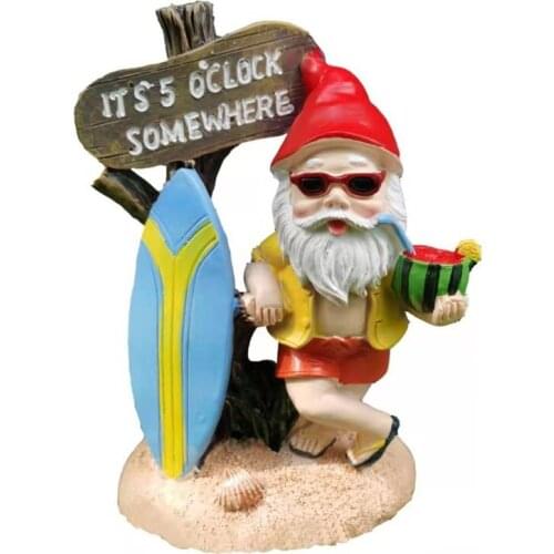 2021 New Dwarfs Decoration Garden Resin Statue Cartoon Resin Decoration Creative Interesting Program Gift Doll
