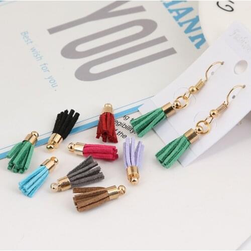 Wholesale 20mm Vintage Leather Tassels/Jewelry Accessories/Jewelry Findings/Earrings Accessories