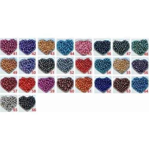AAA Grade Freshwater Loose Round Pearls 6-8MM for Oyster 27 New Colors Available Perfect Pearls Bulk Price P6