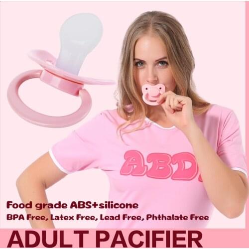 Large silicone pacifiers, soothing and feeding pacifiers for children, cute pacifiers for adults