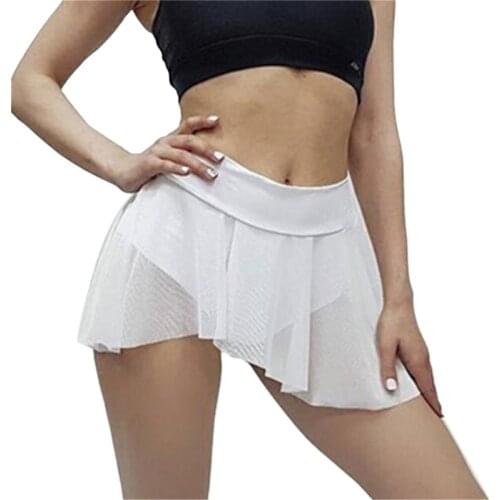 Ladies Booty High Waisted Baby Shorts Pleated Transparent Skirts Pole Dancing Ruffled Hot Pants Women Fashion Mini Skirt Shorts