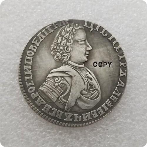 1706 Russia Poltina Copy Coin commemorative coins-replica coins medal coins collectibles