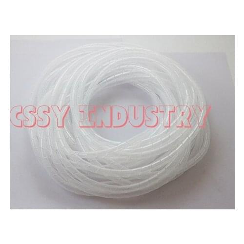 2017 freeshipping 4mm spiral wrapping bands white black color