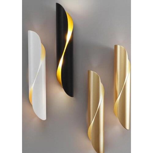 Antique black G9 Led wall Light fixture for Bedroom Hallway gold metal Wall Lamp Living Room Bedside stainless steel wall sconce