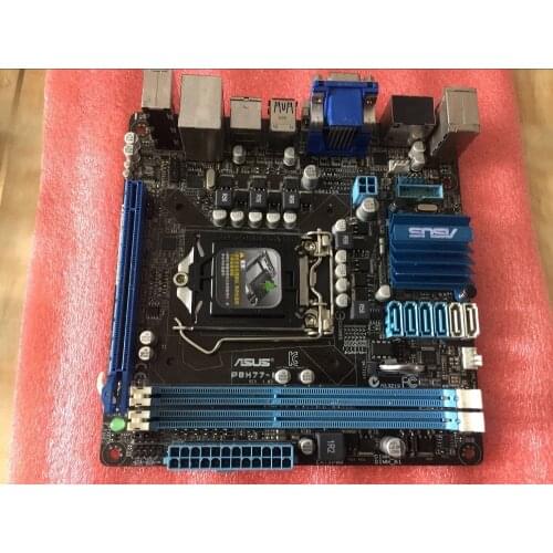 Free shipping original motherboard for ASUS P8H77-I LGA 1155 DDR3 for I3 I5 I7 CPU USB2.0 USB3.0 16GB H77 desktop motherboard