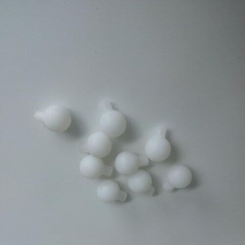 Free Shipping LED Cover High Quality Made Diameter 18 * 25mm Frosted PP Ball, suitable for 3mm & 5MM LED Decoration LED Cover