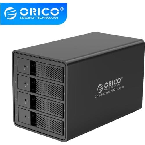 ORICO 95 Series 4 Bay 3.5'' USB3.0 HDD Docking Station With RAID,Support capacity 64TB built-in150W power adapter,ORICO 9548RU3