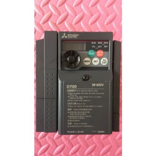 FR-D740-1.5K-CHT inverter , used in good condition . 80% appearance new , good working , free shipping