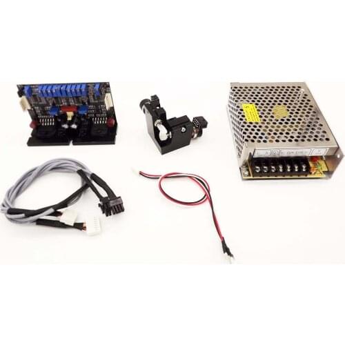 GT-50 50Kpps Galvo Scanning Head Set High Speed Galvo Scanner Closed Loop Galvanometer Optical Scanners ILDA Standard