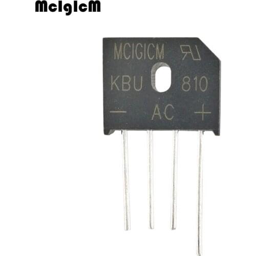 MCIGICM 5PCS 8A 1000V diode bridge rectifier kbu810